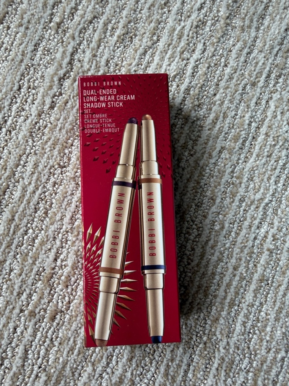 Bobbi Brown dual and long wear cream shadow stick set